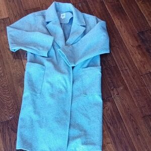 GAP Women's Light heather wool Trench Coat